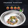 ZISIZ 304 Stainless Steel Large Stock Pot