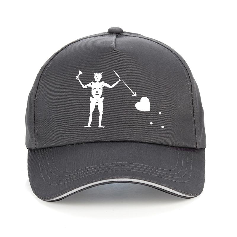 Fashion Black Beard Blackbeard Edward Teach Pirate Print Baseball Cap Summer Men Women Adjustable Hat Snapback Gorras