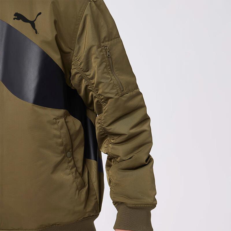 New PUMA Jackets Men's Olive Green 687430-79