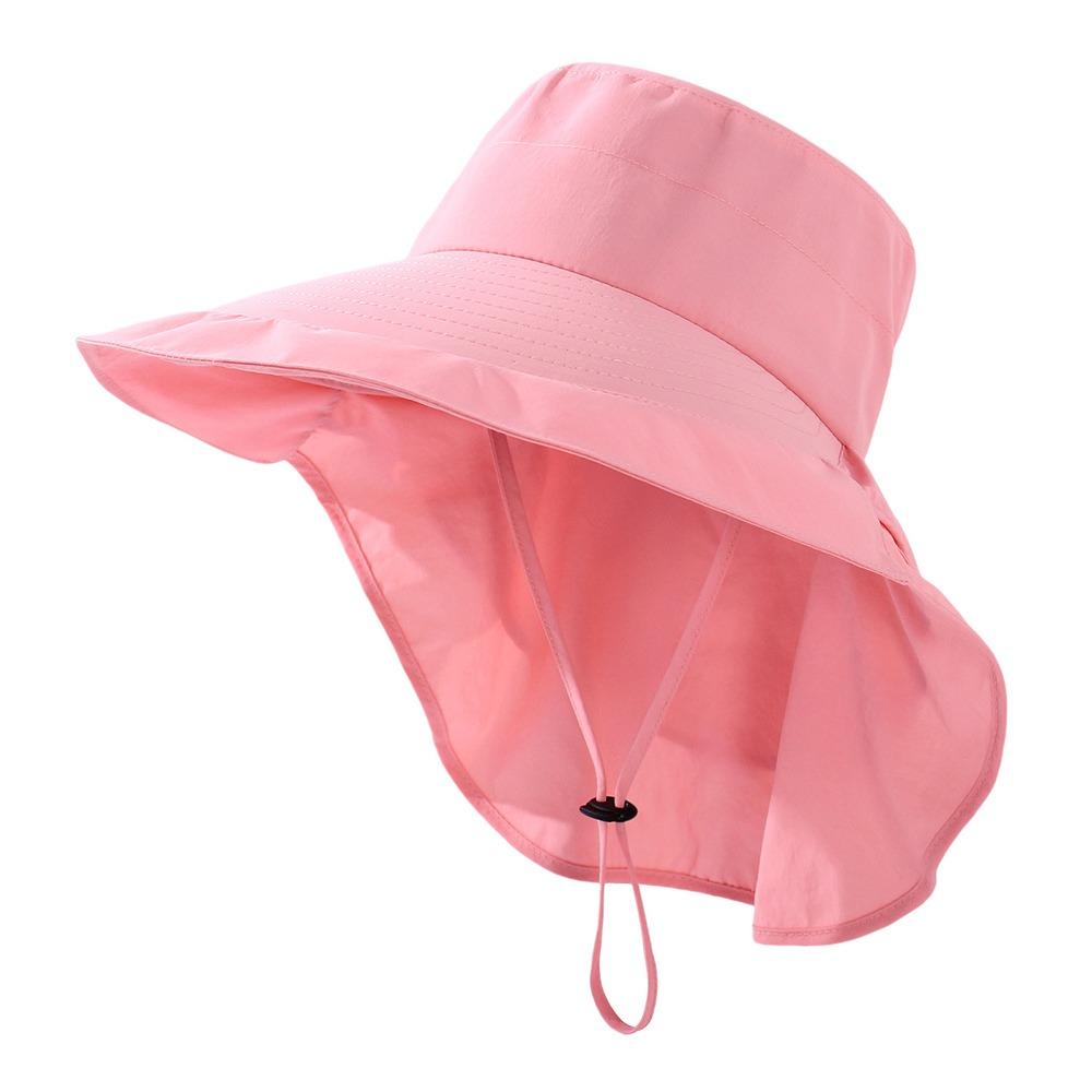 UV Protection Outdoor Bucket Hat Foldable Neck Flap Hat  for Hiking Fishing Travel