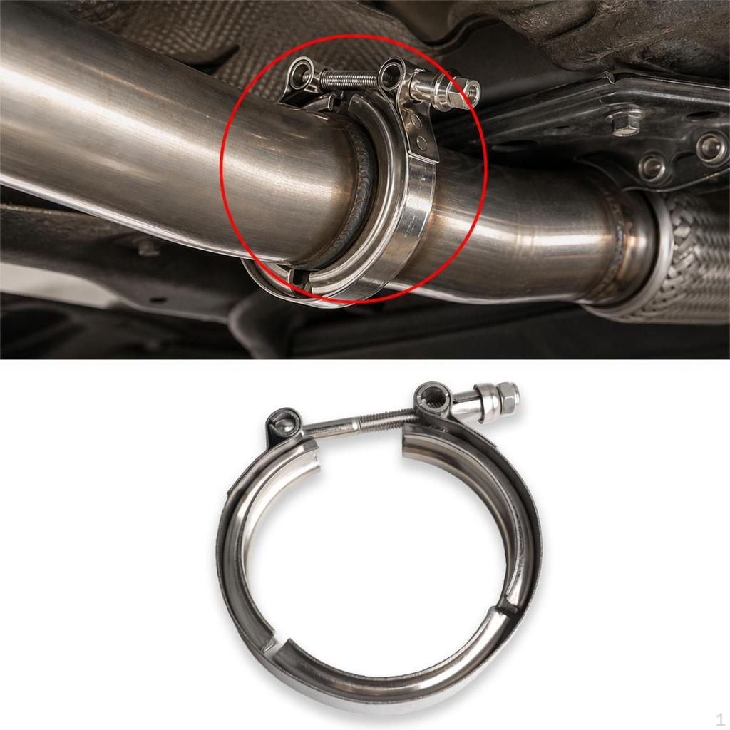 V Band Clamp Flange Easy To Install High Performance Versatile Exhaust