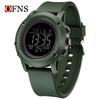 Sanda Wasserdichte Leuchtende Sport-Armbanduhr für Herren - Einfache Multifunktionale Elektronische Uhr