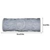 3D Printed Clay Texture Roller Flower and Bird Pattern Pottery Roller Tool Hammered Clay DIY Texture Roller Tool
