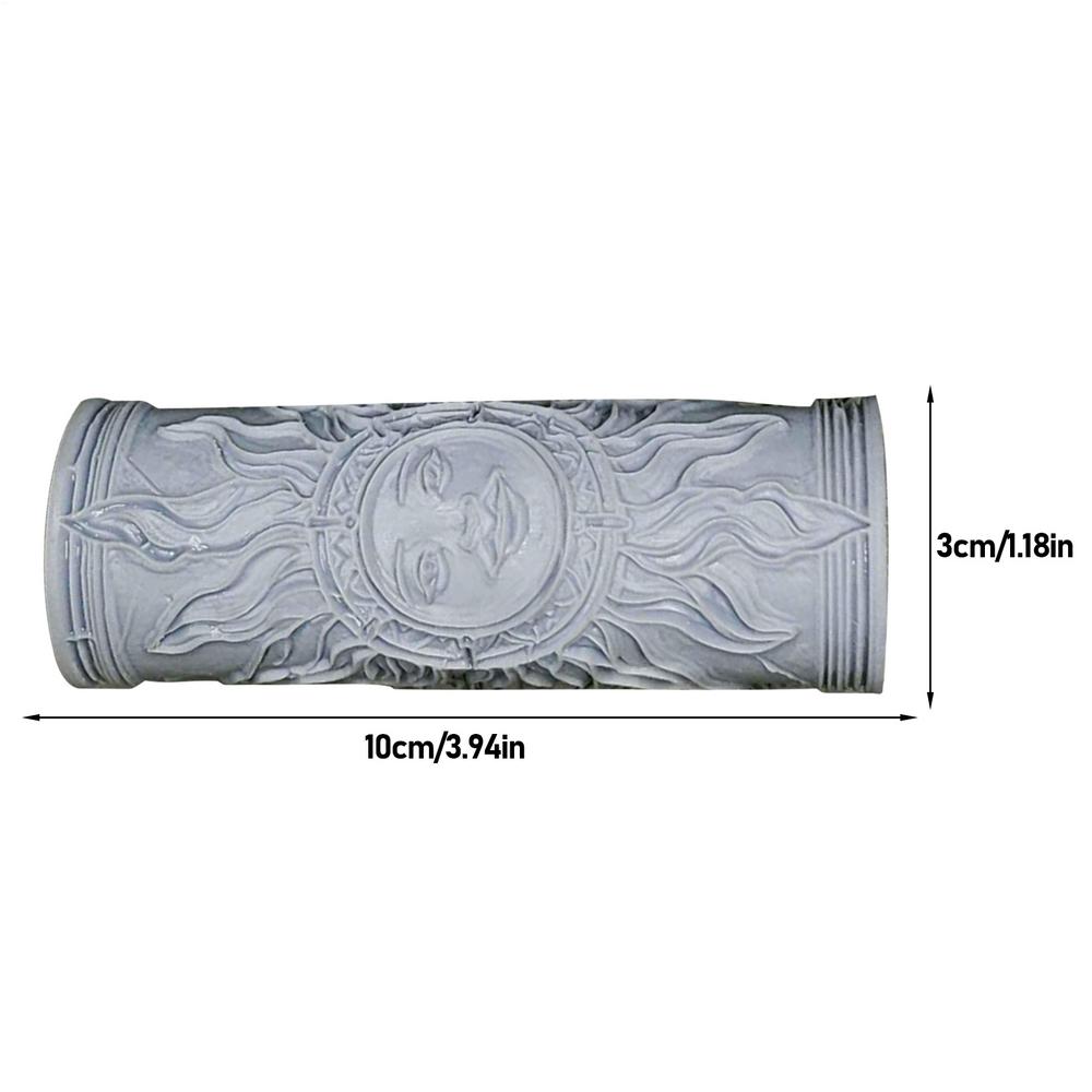 

3D Printed Clay Texture Roller Flower and Bird Pattern Pottery Roller Tool Hammered Clay DIY Texture Roller Tool