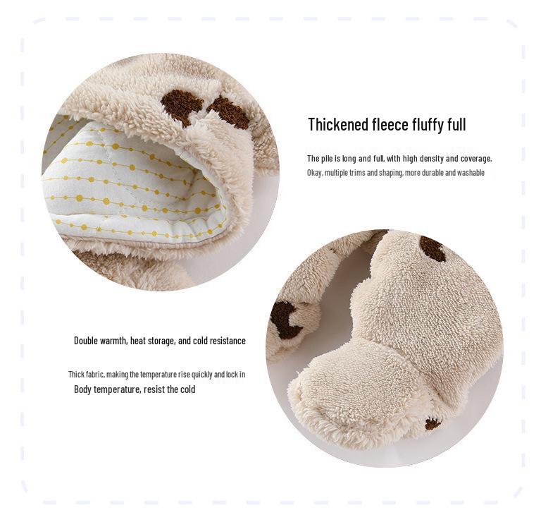 Fleece-Lined Quilted Baby Jumpsuit for Autumn & Winter - 300g Cotton, Hooded Outerwear