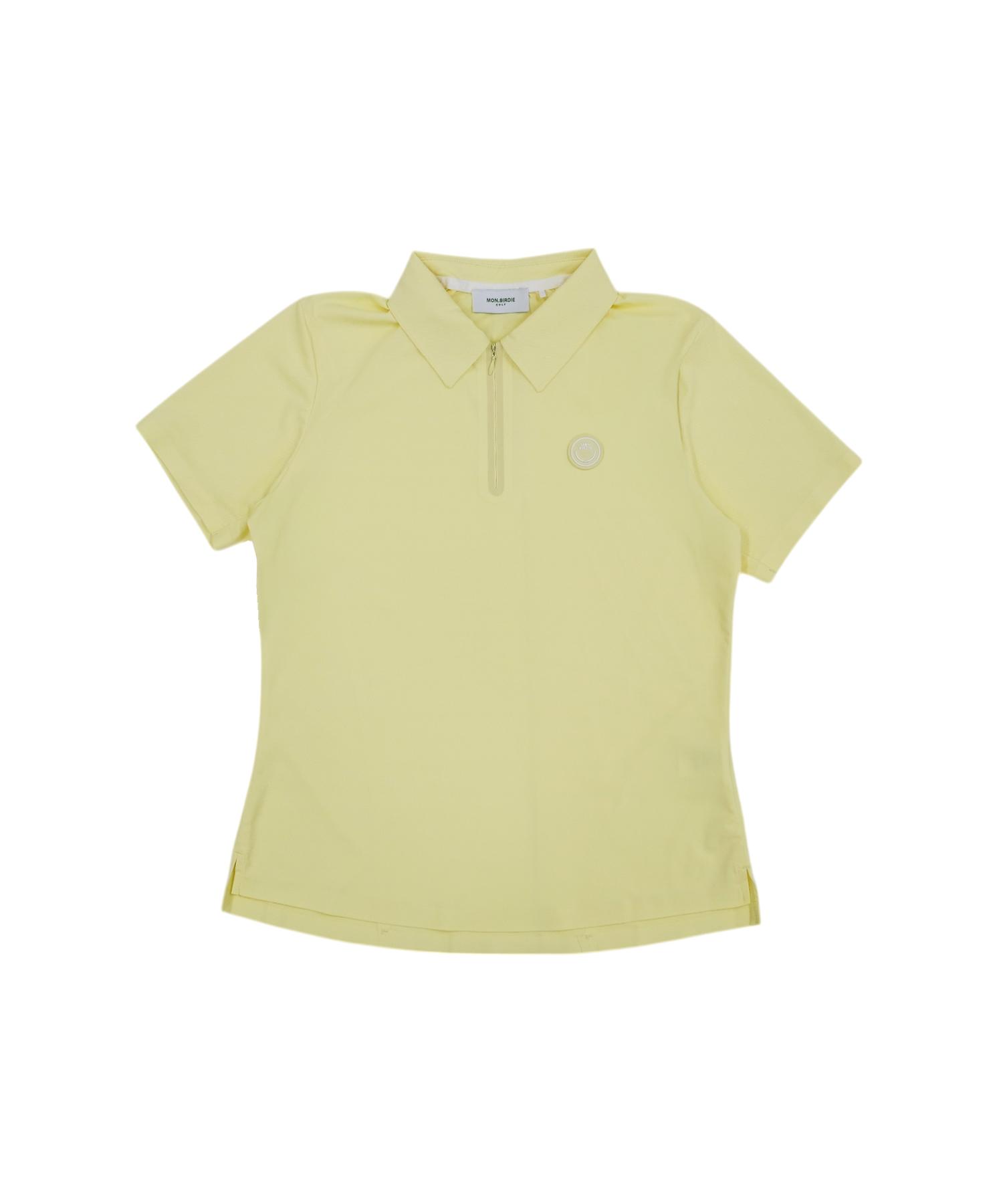 Mongbirdy Golf Aqua Quick Dry Women S Short Sleeve T-Shirt Yellow Yellow/S