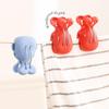 Cartoon Whale Seamless Laundry Clothespins Clothes Pegs Quilt Socks Underwear Towels & More Hangers Fixed Large Windproof Clip