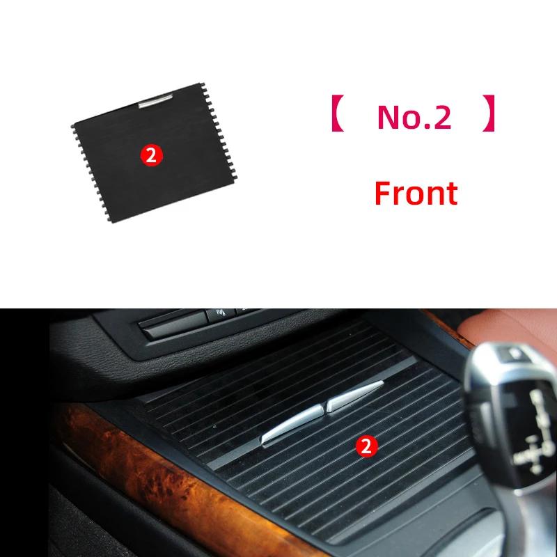 

НОВИЙ-Для BMW X5 X6 E70 E71 E72 2007-2014 Салон Центральна Консоль Підстаканник для Напоїв Кришка Підстаканника Блискавка Підстаканник Тягова Планка Front No.2