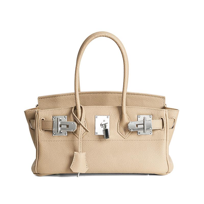 [TOGO Rindsleder erste Schicht] High-End-Qualität Leder Damen Handtaschen Große Kapazität Pendler Handtaschen