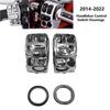 Ac29-Road Glide Special FLTRXS For Touring And Trike Models 2014- Chrome Handlebar Control Switch Button Housings Cover