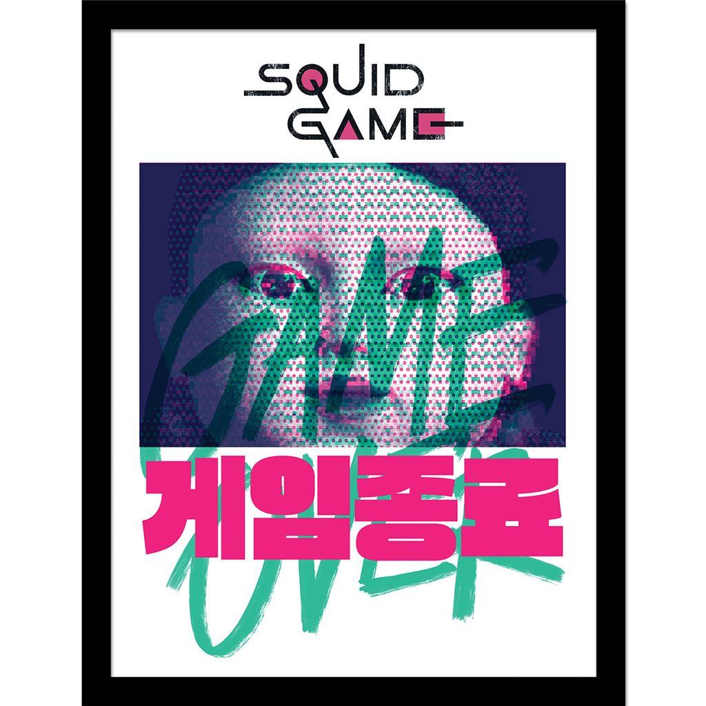 Squid Game 2 Game Over Framed Poster