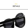 Women's sunglasses, fashionable T-shaped oval sunglasses