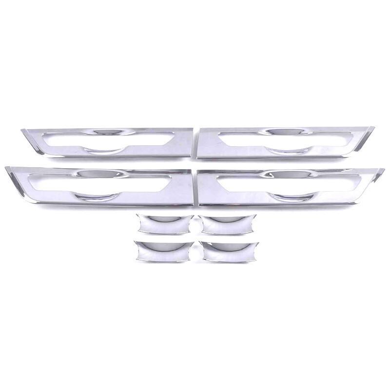 For Kia Carnival -2024 Chrome Exterior Door Bowl Handle Trim Molding Cover