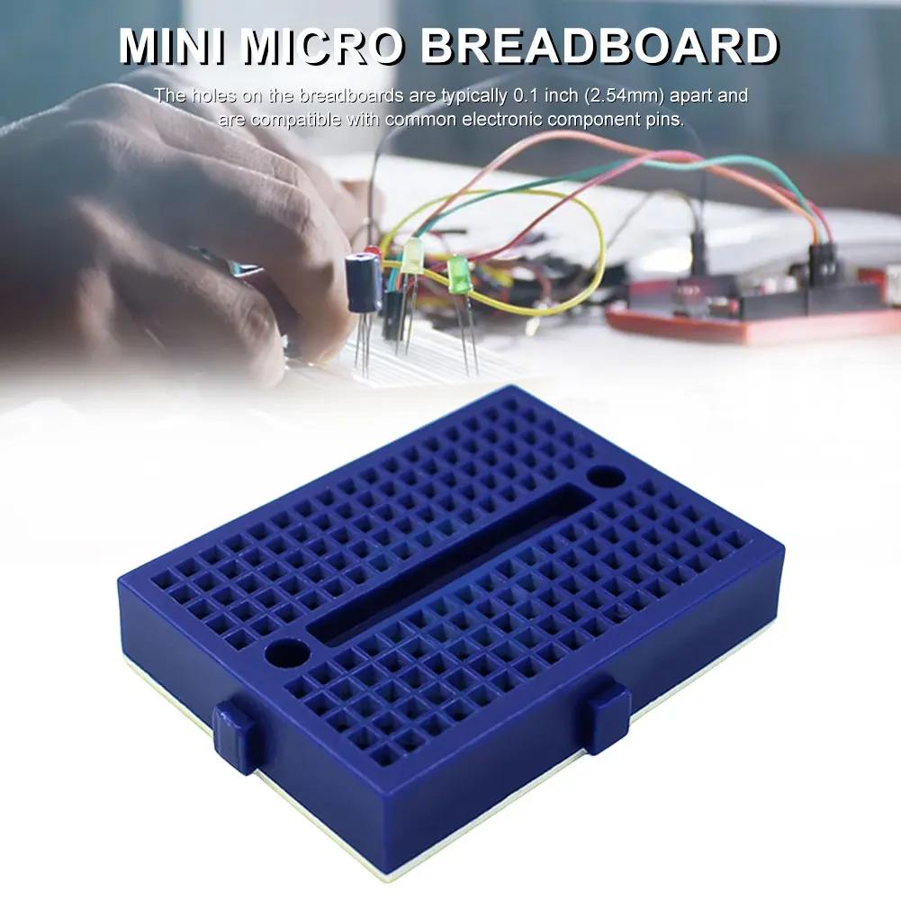 SYB-170 Mini Solderless Prototype Breadboard Compact Design for Small DIY Projects and Circuit Prototyping