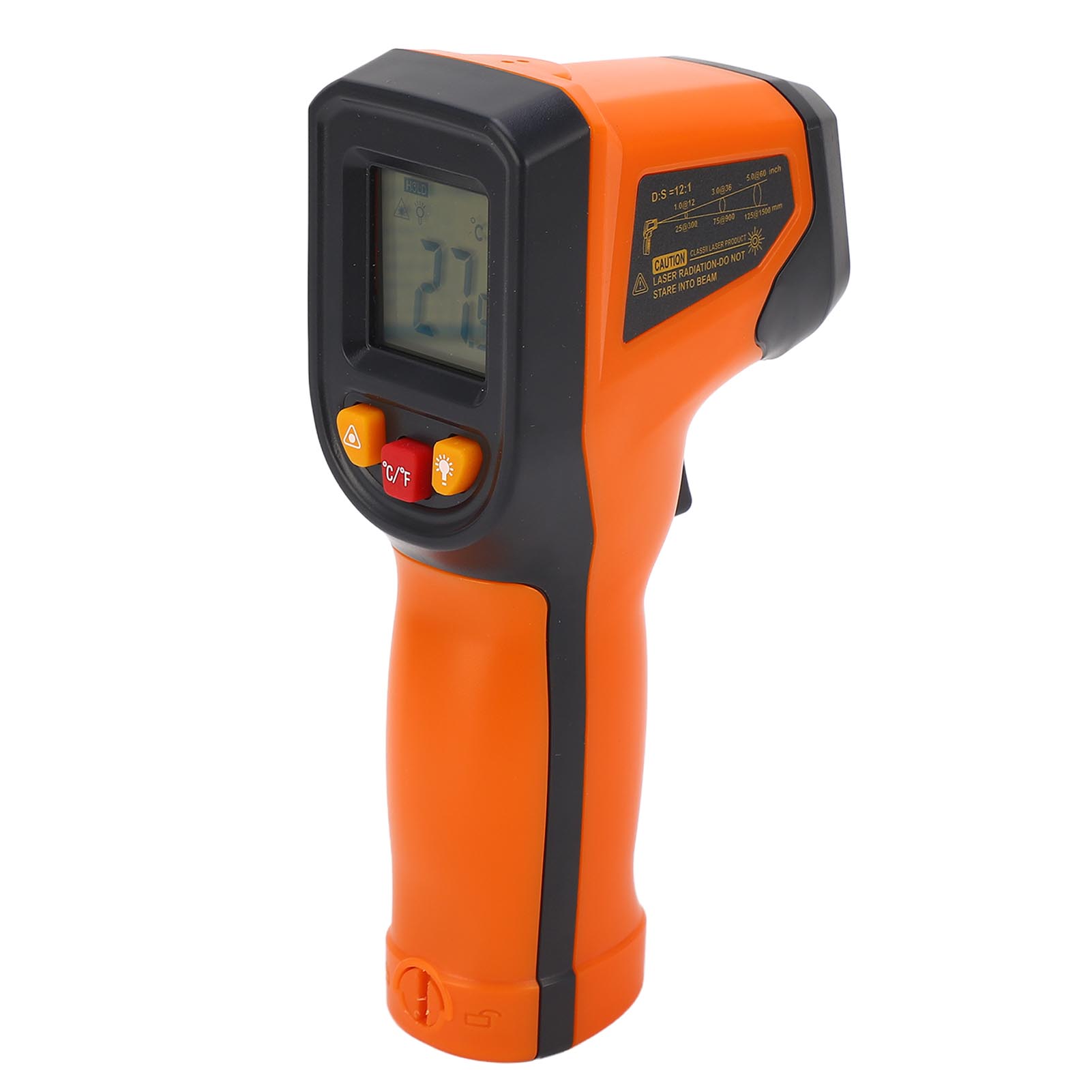 

LCD HD Температурный пистолет Высокоточный инфракрасный термометр Пистолет для приготовления пищи Холодильная сталь