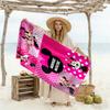 Minnie Mouse Party Decorations Beach Towel Super Soft & Absorbent Comfortable Lightweight Perfect for Traveling Yoga Camping and Swimming
