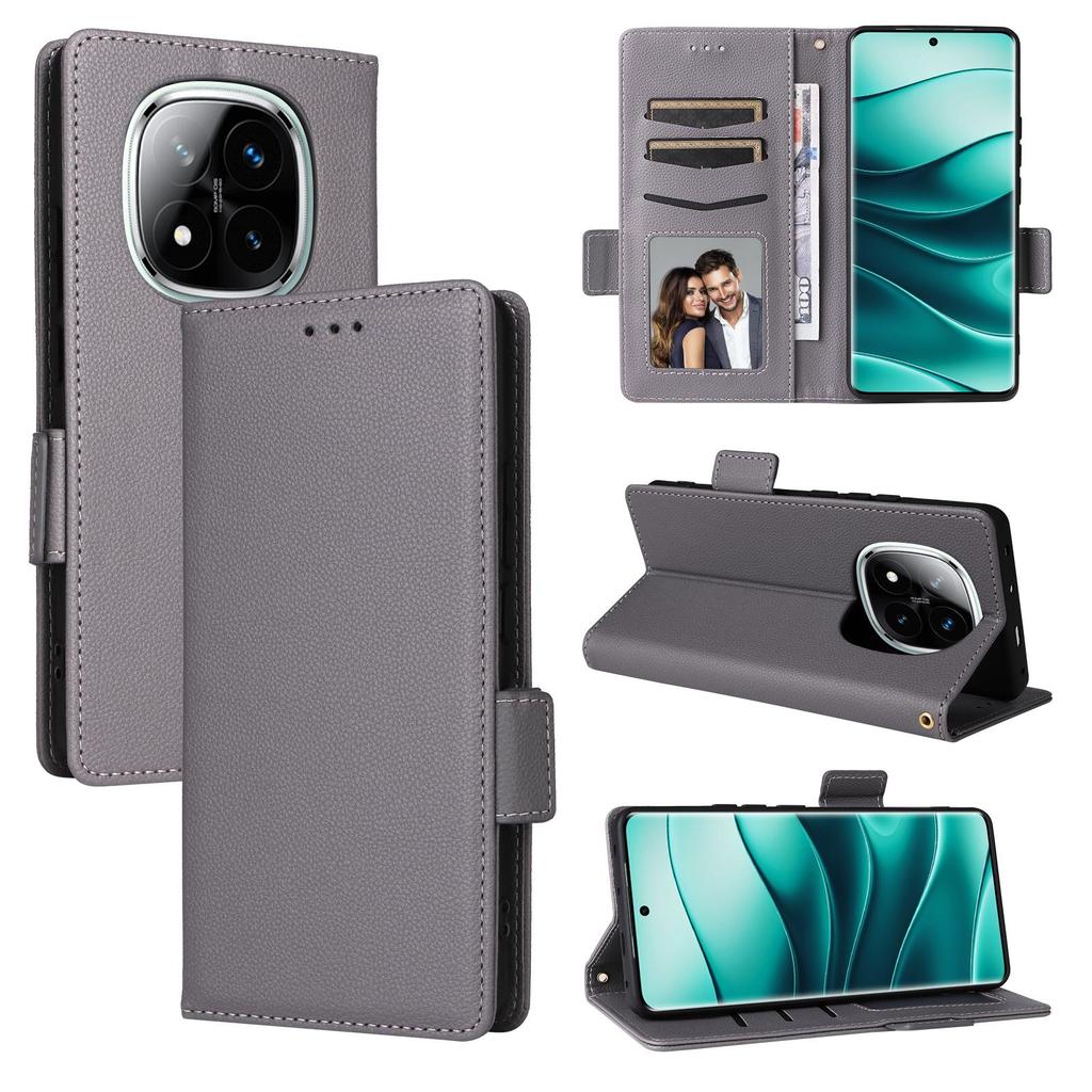 Leather Flip Cases For Xiaomi Redmi Note 14 Pro 4G Leather Case Shockproof Wallet Shockproof Bumper Flip Covers