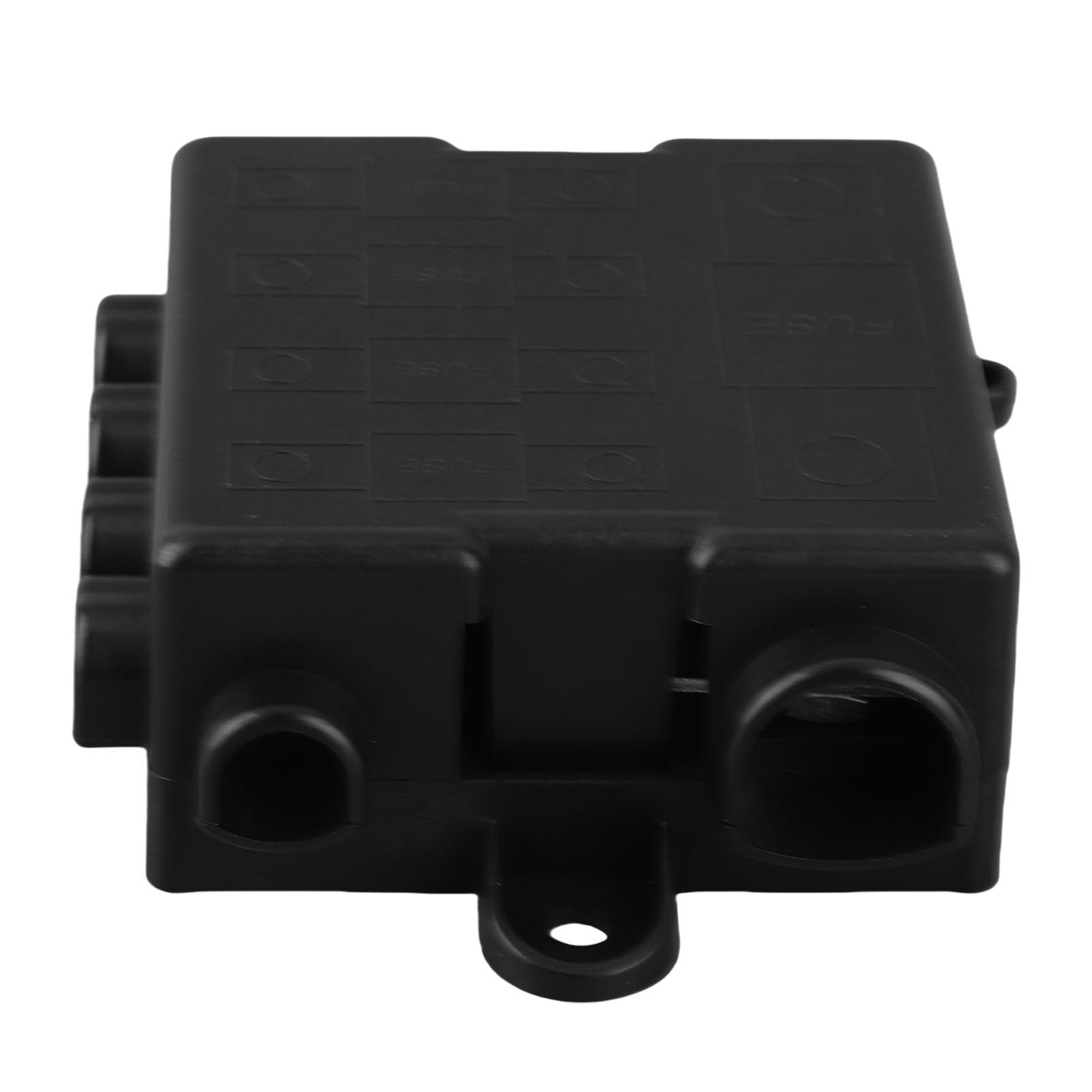 

5-позиционный предохранительный блок 12 В 24 В, держатель блока предохранителей для распределения питания с предохранителями 30 А, 60 А, 80 А, 100 А, 250 А