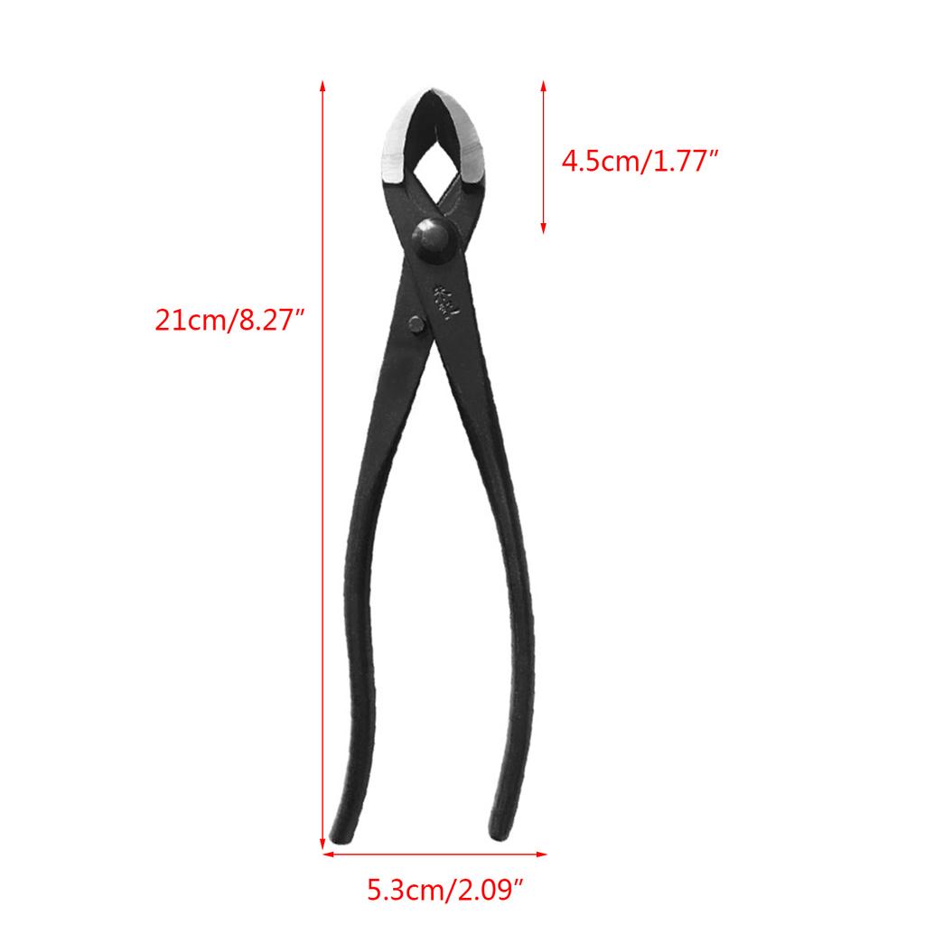 Professional Concave Cutter Black Round Edge Cutter for Home Use Gardening