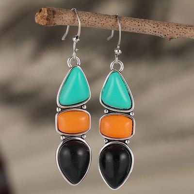 Vintage Mosaic Synthetic  Earrings Are The Best Accessories for Festivals, Parties,  As The Best Gift for Your Family, Friends, Partners