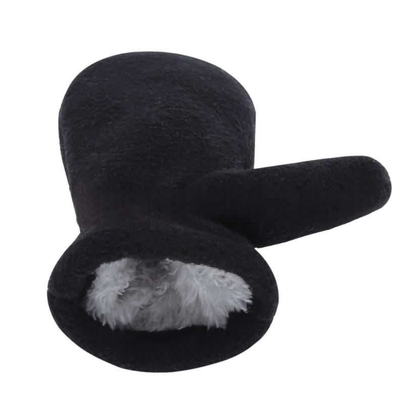 2-4Y Fleece Mitten Kids Winter Kids Mittens Plush Thick Warm Toddler Gloves Plush Gloves Mitts Kid Cycling Gloves