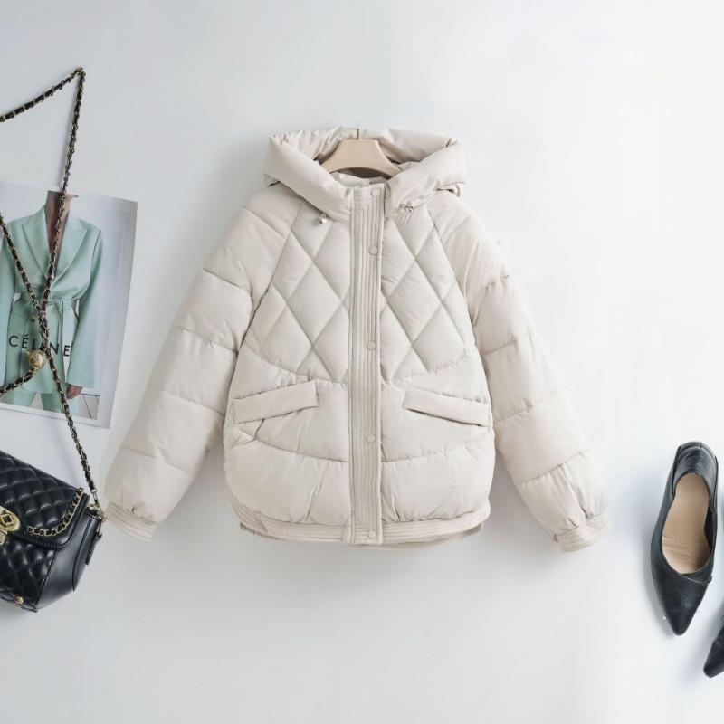 New Small Thickened Cotton-padded Jacket Short Winter Loose Student Bread Cotton-padded Jacket Cotton-padded Jacket
