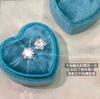 S silver needle full of diamonds zircon sunflower stud earrings women's light luxury niche high-end earrings super flash snowflake earrings