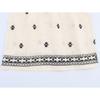 New Summer Women's Fashion Sweet Simple Round Neck Tie-Sleeve Embroidered Shirt Top