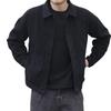 Men's Korean-Style Black Denim Jacket: Trendy, Simple, Versatile, Loose Fit for Teens and Students, Perfect for Autumn and Winter.