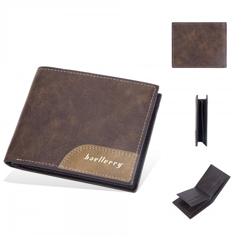 New Men s Wallet With 30% Discount Short Multi Slot Frosted Zipper Card Bag 12X10X2