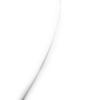 Les Trésors De Lily [J7218] - Silver Cable 'Arwen' Necklace
