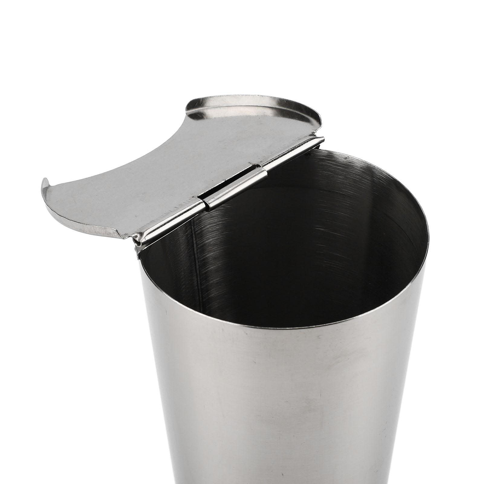 Tweezers Container Barrel Stainless Steel Wear Resistant Tweezers Container Barrel Non Stick Layer Scissor Cylinder Holder