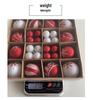 Hong Kong Love Christmas Ornament Set: Creative Painted Hanging Balls for Tree & Party