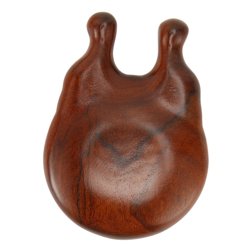 Massage Hair Brush Multifunction Sandalwood Portable Round Teeth Wooden Nose Scraper Cushion Massage Comb