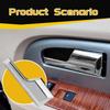 Interior Door Handle Driver Right Side Compatible with Ford Expedition 2007-2015 Lincoln Navigator 2007-2013 Replace 8L1Z7821818A