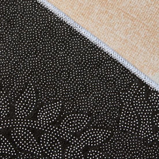 3D Pebbles Welcome Mat Realistic Stones Pattern Floor Mat Semi-Circle Door Mat with Anti-Slip Backing for Front Door Entrance Porch Bathroom Kitchen