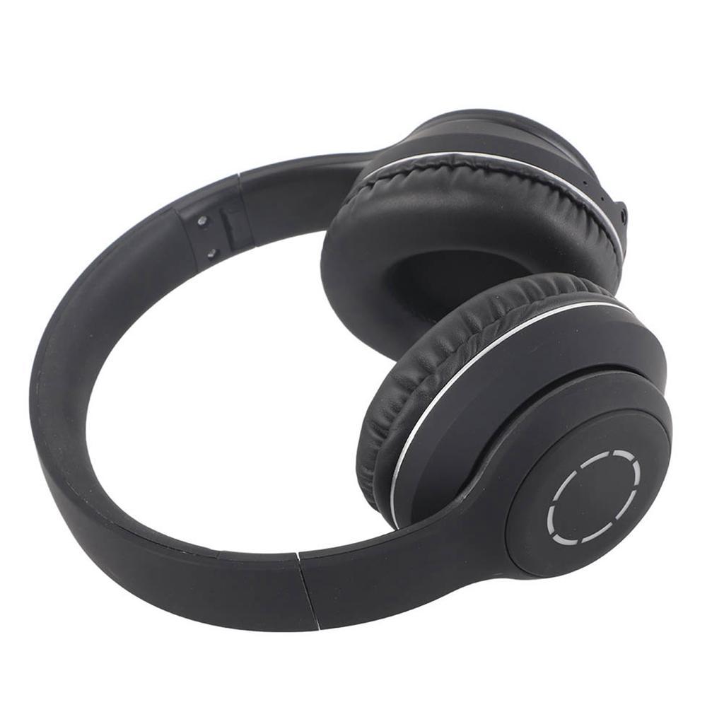 Bluetooth Headphone Heavy Bass Noise Cancelling Foldable Gradient Color Wireless Headset with Light for Phone Laptop