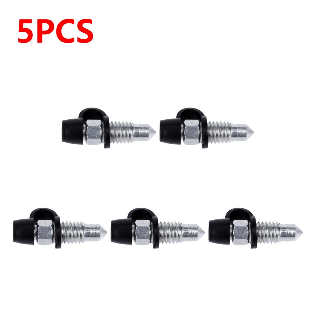 1-5PCS Car Motorcycle Brake Caliper Bleed Screw Nipple Portable Auto Brake Caliper Bleed Exhaust Screw Nipple Easy Operation