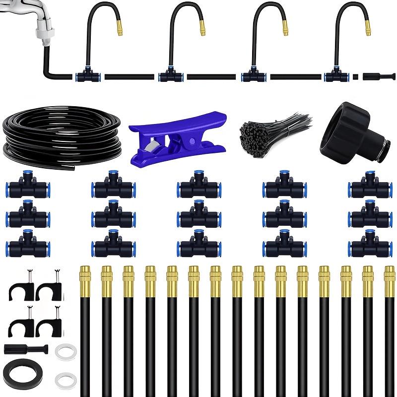 Universal Adjustable Micro-Atomizing Sprinkler Set for Irrigation, Cooling, and Humidification