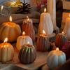 Halloween Pumpkin Shape Festive Atmosphere Aromatherapy Pastoral Style Smokeless Candles Gift Multicolor