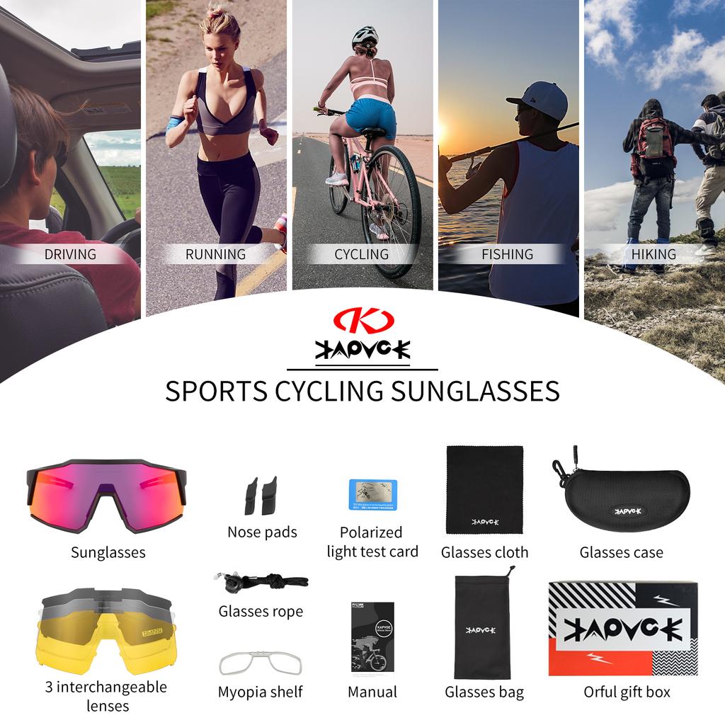 Cyclist Polarized Cycling Goggles Bicycle Eyewear Road Bike MTB Outdoor Sport Sunglasses Protection Glasses Windproof Gafas7