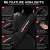 Car Stickers Seat Belt Ornaments Shoulder Protectors in the car For toyota GR SPORT