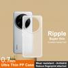 IMAK For Xiaomi 14 Ultra Phone Case 0.7mm Ultra Thin Ripple Texture PP Back Cover