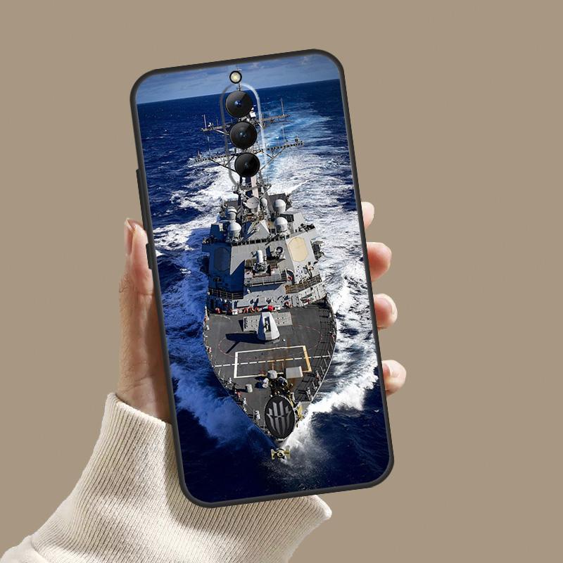 

Navy Warship Case For ZTE Nubia Red Magic 10S 9S 8S 8 9 10 11 Pro Plus 5G 6R 6 7 6S 7S Pro 10 Air Cover Red Magic 6
