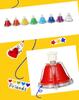 Eight-Tone Handbell Set for Children's Music Education and Kindergarten Percussion