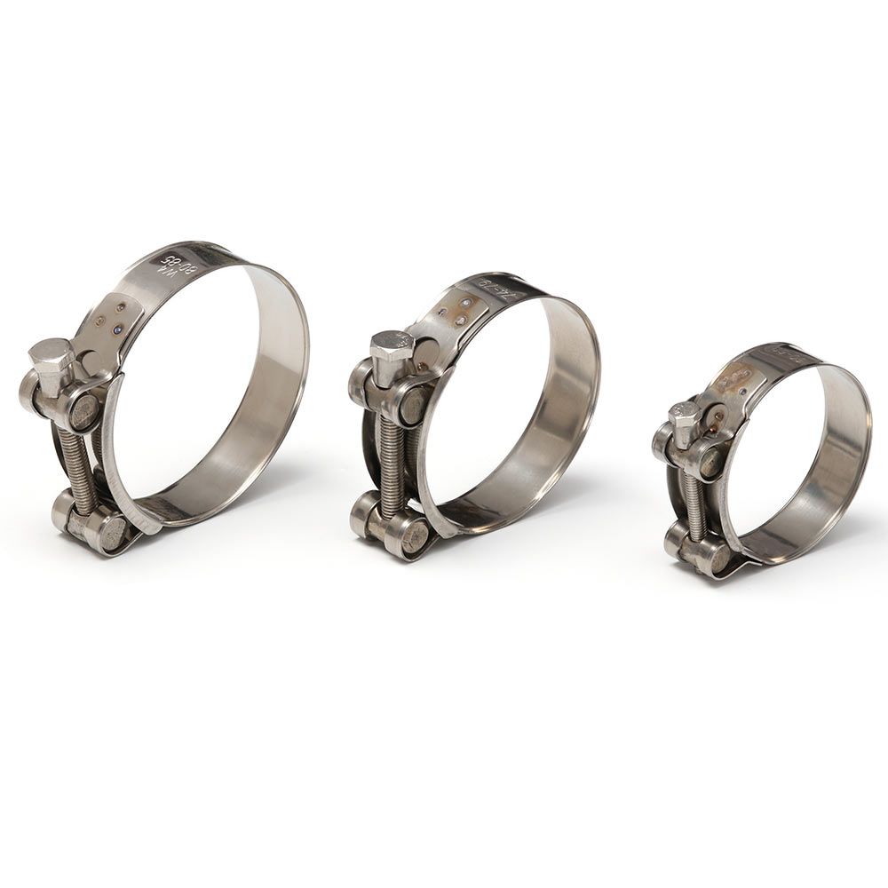 1 Pc Stainless Steel T Bolt Exhaust Pipe Clip Hose Clamps Sealing Welding Marine Clip Repair Tool Hardware Accessories New