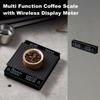 Kaffeewaage mit kabelloser Anzeige 3kg0.1g Hochpräzise Espressowaage Wiederaufladbar Digital