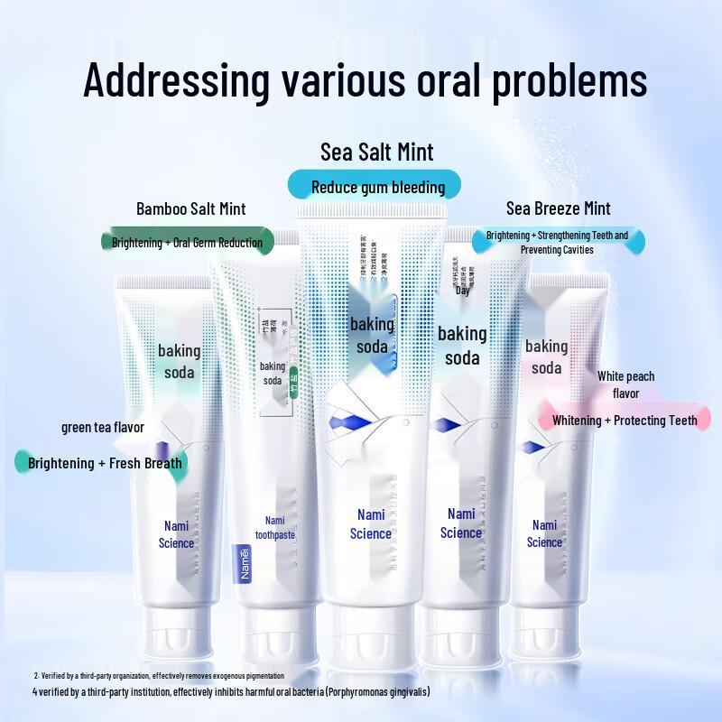 Namei Baking Soda Toothpaste 5-Pack