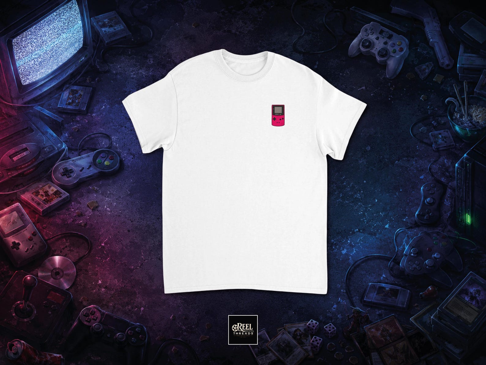 T shirt | GameBoy Color | Pink GameBoy T shirt | Nintendo inspiration | Geek shirt | Retro Gaming Shirt | Pixel gaming | Gamer gift idea 3XL