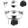 Edelstahltopf Chinesischer Kleiner Hotpot Dessert Traditionell für Küche